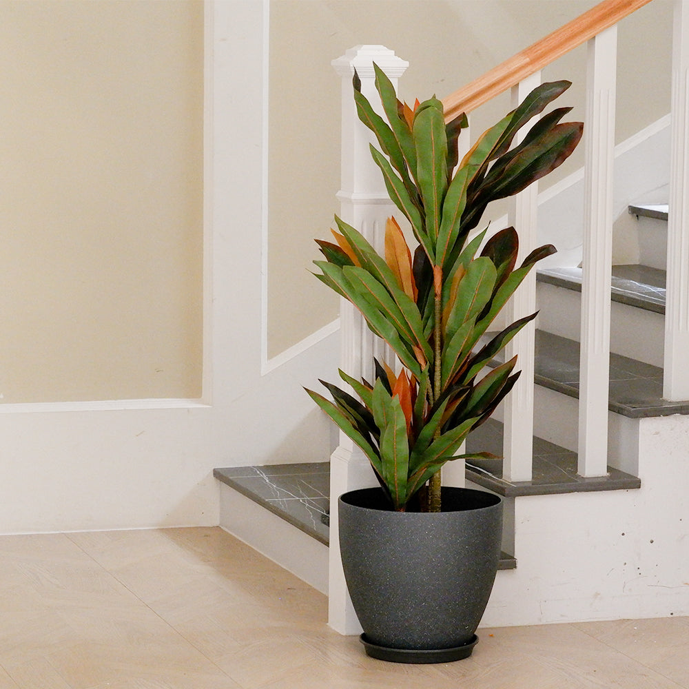 Gardrium Indoor and Outdoor Planter 18 inch Set of 2, Gray