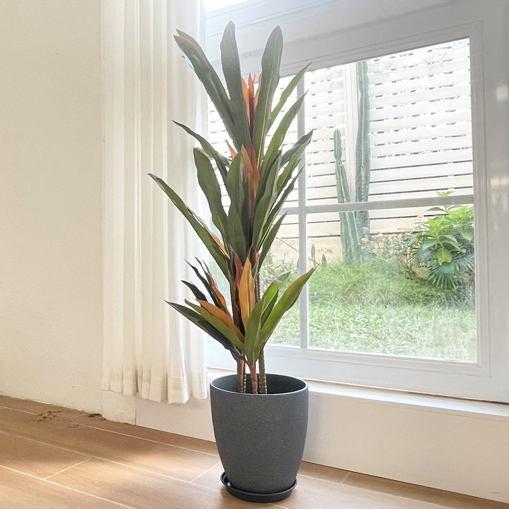 Gardrium Indoor and Outdoor Planter 15/13/10 inch Set of 3, Gray